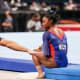 Biles at the 2021 U.S. Olympic Trials. 